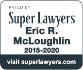 Super Lawyers badge for Eric McLoughlin